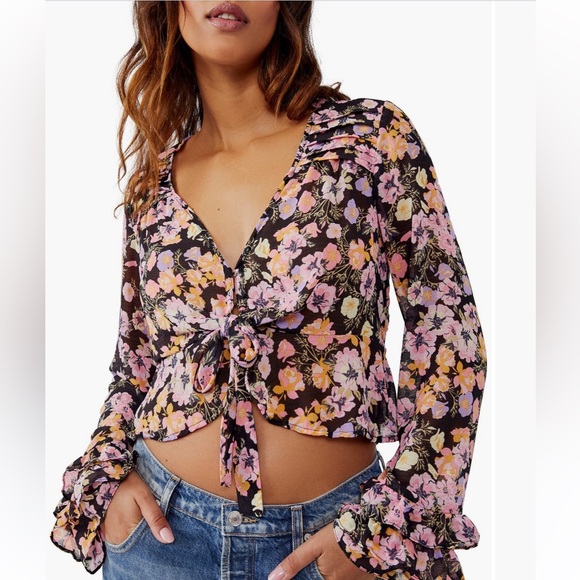 Free People Maybel Ruffle - Picture 2 of 2